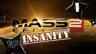 Mass Effect 2  Infiltrator  Insanity Difficulty  Character Creation  PS3 Gameplay Part 1 [upl. by Hourigan370]