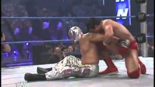 WWE Smackdown 082803 Rey Mysterio vs Nunzio [upl. by Harret581]