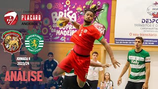 CS MARÍTIMO 36 x 40 SPORTING CP  JORNADA 4  ANDEBOL 1  2324  ANÁLISE [upl. by Demahom]