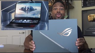 ROG Zephyrus Duo 15  Unboxing 4K [upl. by Cosme]