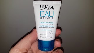 Uriage Eau Thermale Water hand cream Moisturaizes protects softens Dry hands [upl. by Iruj]