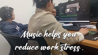 Music helps you reduce work stress and boost productivity [upl. by Domenico]