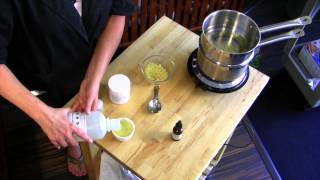 How to Make Lanolin amp Beeswax Skin Cream  Natural Skin Care [upl. by Garlanda]