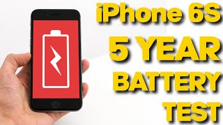 iPhone 6S  Battery test after 5 years [upl. by Kerrill]