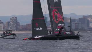 Cup Spy Highlights  Alinghi Red Bull Racing  AC75  Day 5  Apr 23 2024  Barcelona [upl. by Yelknirb835]