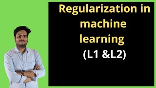 Regularization in machine learning  L1 and L2 Regularization  Lasso and Ridge Regression [upl. by Issy]