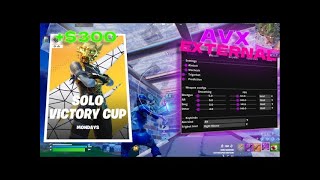 How I Got 1 Place In SOLO VICTORY CUP With The Best Fortnite CHEAT 300 [upl. by Notniw]