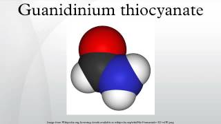 Guanidinium thiocyanate [upl. by Helali]