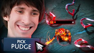 Dendi picked Pudge to survive in DPC 🤯 [upl. by Eilssel]