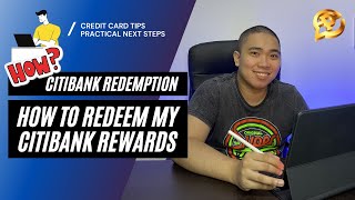 Step by Step Citibank Premiermiles Redemption  How To  Credit Cards [upl. by Fleece]