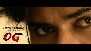 Hungry Cheetah  OG Glimpse  Pawan Kalyan  Sujeeth  Thaman S  DVV Danayya [upl. by Adlin]