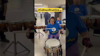 Carly  Calhoun drumline drumsolo marchingband [upl. by Dnaleel]