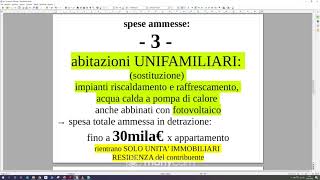 Risparmio energetico  detrazione al 110 nel Decreto Rilancio [upl. by Haleeuqa]