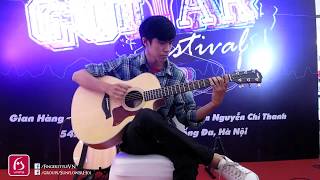 Flaming Sungha Jung  Nông Quốc Nghĩa [upl. by Busey]