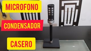 Como hacer un micrófono condensador casero [upl. by Sajovich]