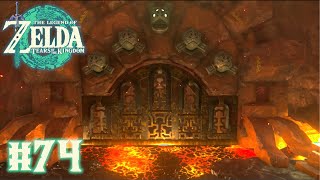 The Legend of Zelda Tears of the Kingdom  Fire Temple Boss Fight Marbled Gohma  Part 74 [upl. by Ahsital888]