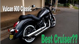 Kawasaki Vulcan 900 Classic  REVIEW  Penrith Motorcycle Centre [upl. by Nyrehtac661]