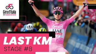 Giro dItalia 2024  Stage 8 Last KM [upl. by Kaule]