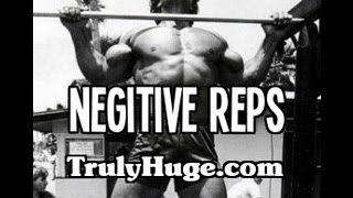 Negative Reps Bodybuilding [upl. by Aivun902]