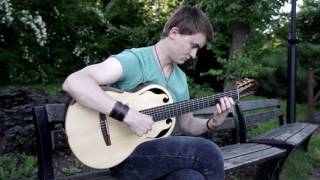 Lukasz Kapuscinski  Moonsong by Adrian von Ziegler  Celtic Guitar Music [upl. by Arba]