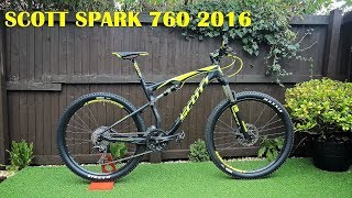 Scott Spark 760 2016 Mountain Bike [upl. by Teiluj430]