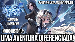 ICE DRAGON SAGA UMA AVENTURA DIFERENCIADA amp SUMMONS MAIDEN   GODDESS OF VICTORY NIKKE [upl. by Narad]