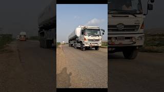 22 wheeler oil tankers coming to Hub Co Road Pakistani Truck Shorts [upl. by Kreiner]