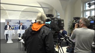 Standpunkte der FPÖ in der Asyl und Migrationspolitik  Pressekonferenz am 8 November 2024 [upl. by Arba]