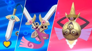 HOW TO Evolve Honedge into Aegislash in Pokémon Sword and Shield [upl. by Arlynne491]