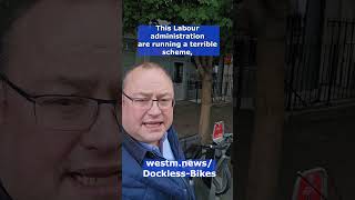 17 September  Conservative Group Leader Cllr Paul Swaddle on the challenges of ebikes in London [upl. by Borroff151]