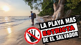 🚫La PLAYA MÁS ESTRICTA 🚫 de El SALVADOR 🇸🇻 un PARAISO que NO PUDE VER 🏝️ los ALMENDROS🌊 [upl. by Ait]