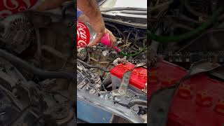 Open Oxygen Sensor Wash Catalytic Converter With MZ Cata Clean alsharifauto mz shani shortvideo [upl. by Nohsram]