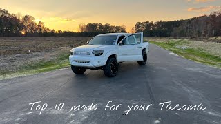 Top 10 Mods For Your Tacoma all gens [upl. by Torp]