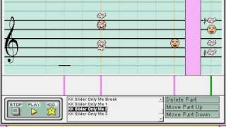 Animal Crossing quotOnly Mequot KK Slider on Mario Paint Composer [upl. by Ilbert]