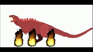 Shin Godzilla Second form test [upl. by Wendie830]