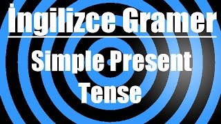 İngilizcede Present Simple Tense  Olumlu ve Olumsuz cümleler [upl. by Mccartan751]