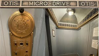 1920s HighRise Otis MicroDrive Elevator  Willoughby Tower  Chicago IL [upl. by Hay]