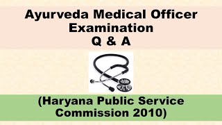 HPSC Ayurveda Medical Officer Examination [upl. by Dachi102]