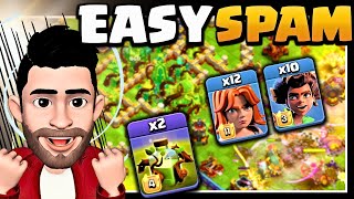 Easy Wins in TH15Th16 Learn the Most Effective SPAM Attack Strategy Today Clash of Clans [upl. by Daniella]