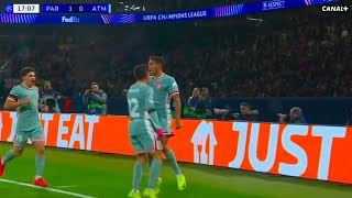 Nahuel Molina Goal PSG vs Atletico Madrid 11 All Goals and Extended Highlights [upl. by Desiree]