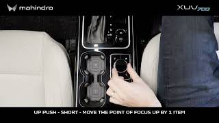 XUV700 How To Use the Intelli Control [upl. by Karyn]