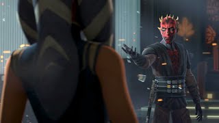 Ahsoka Tano meets Darth Maul 4K HDR  Star Wars The Clone Wars [upl. by Riordan]