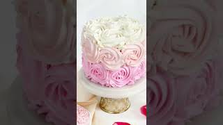 Ombre cake designs 💗 [upl. by Botnick]