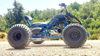 Super ATV Quadbike  Homemade Four Wheeler Project [upl. by Yrrak]