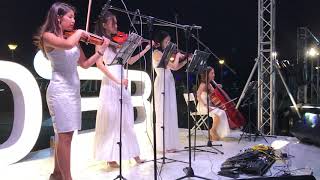 Esta Quartet Live at Diner en Blanc 2018 [upl. by Amabelle630]