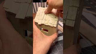 Pt2 Cozy Cottage Corner cottage miniature craft howto cute [upl. by Akyre689]