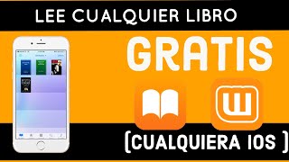 Como descargar Libros gratis y léelos en iBooks gratis la mejor app para leer libros gratis [upl. by Scoter571]