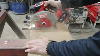 milwaukee circular saw m18 CCS55 273020 [upl. by Melentha]