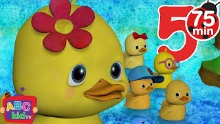 Five Little Ducks  More Nursery Rhymes amp Kids Songs  CoComelon [upl. by Ahsuatan]