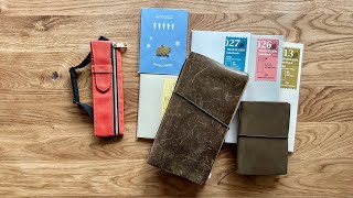 Travelers notebook Olive  Old vs New ¤¤  remaking [upl. by Rramahs804]